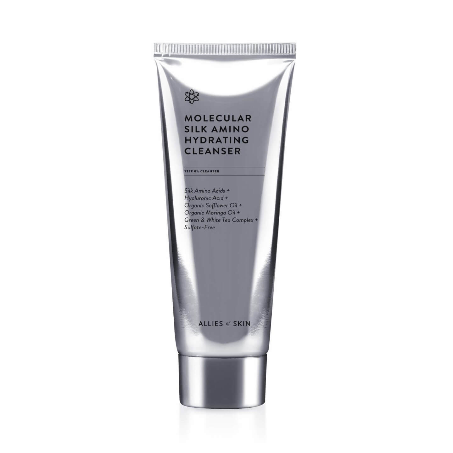 Молекулярное очищающее средство Allies Of Skin Molecular Silk Amino Hydrating Cleanser, 100 мл